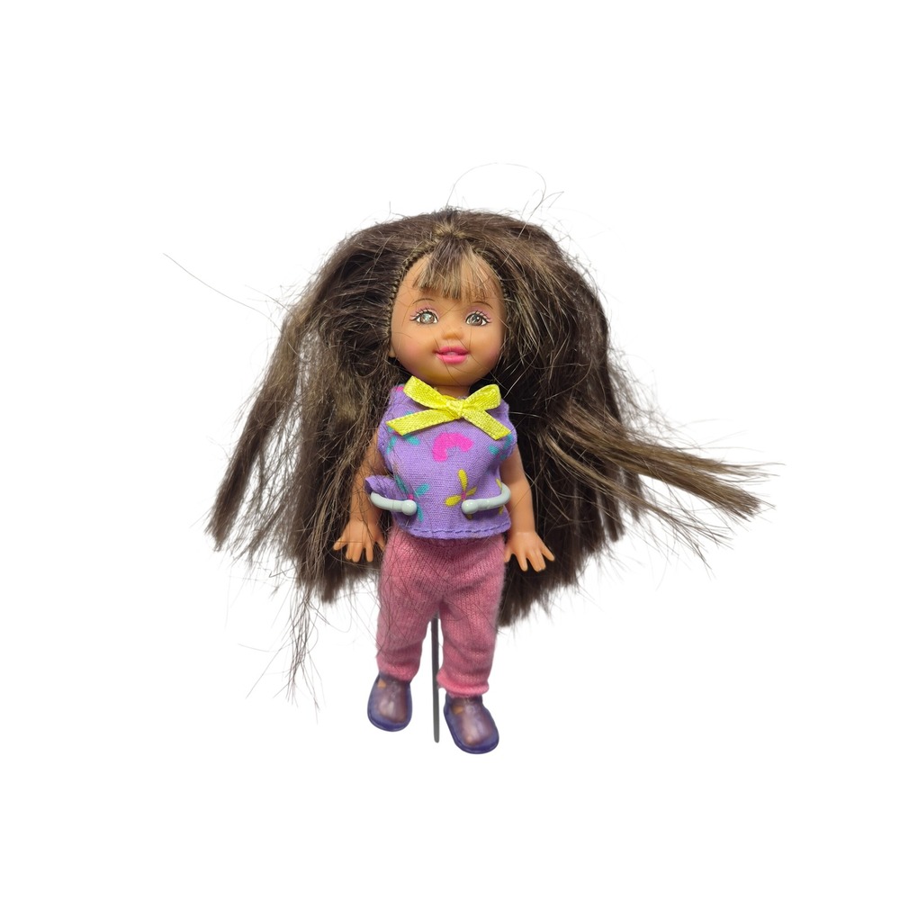 2001 Vintage Y2K Mattel Barbie Kelly Club Marisa Camper Doll Redressed 53469 4"